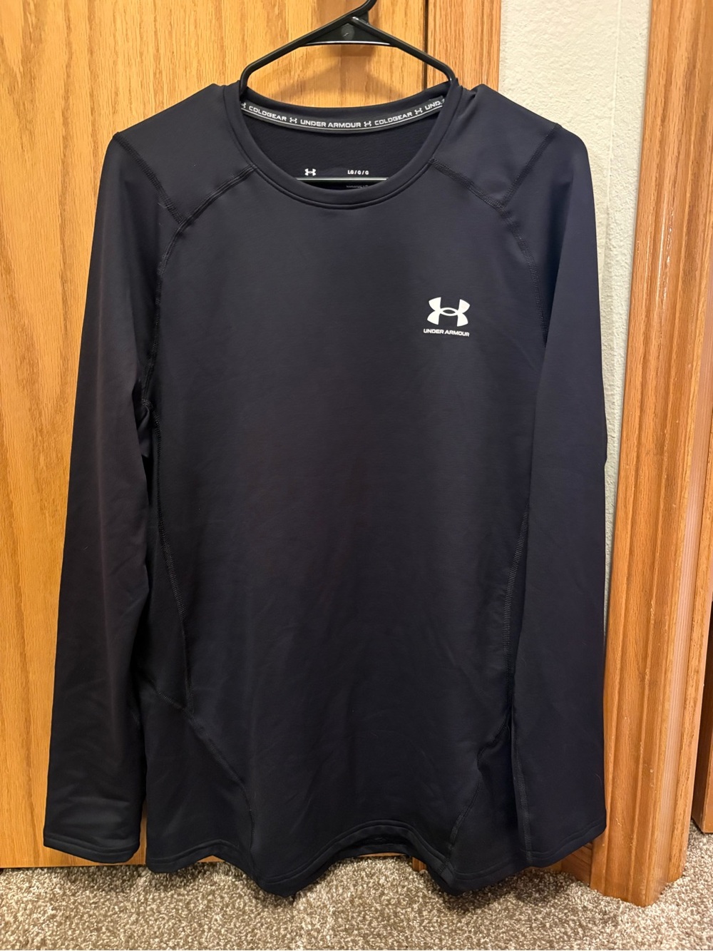 Under Armour Black Performance Long Sleeve Top